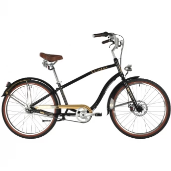 Дорожный велосипед STINGER CRUISER MAN 7SP черный с рамой 18" 26AHD.CRUIS7SM.18BK1