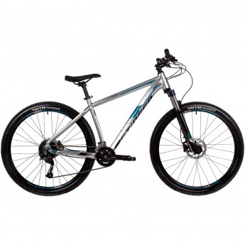 Горный велосипед STINGER RELOAD STD 27" серебристый с рамой 16"