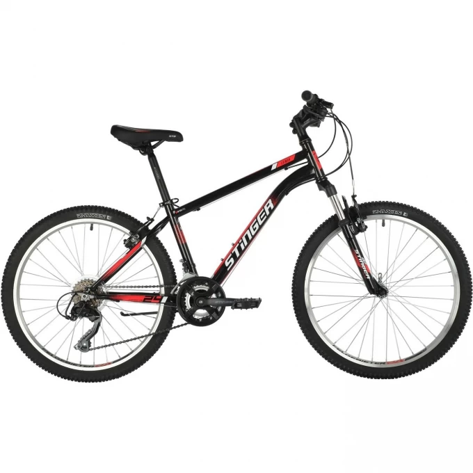 Велосипед STINGER 24" CAIMAN черный, сталь, размер 14" 24SHD.CAIMAND.14BK2- Велосипед STINGER 24" CAIMAN черный, сталь, размер 14" 24SHD.CAIMAND.14BK2-