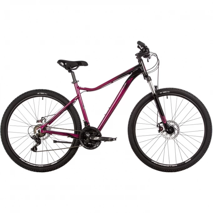 Велосипед STINGER LAGUNA EVO 27,5", рама 17", красный 27AHD.LAGUEVO.17RD3